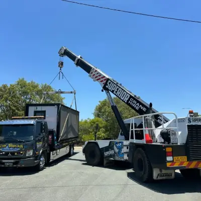 Tow truck operation 7