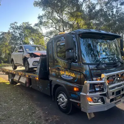 Tow truck operation 9