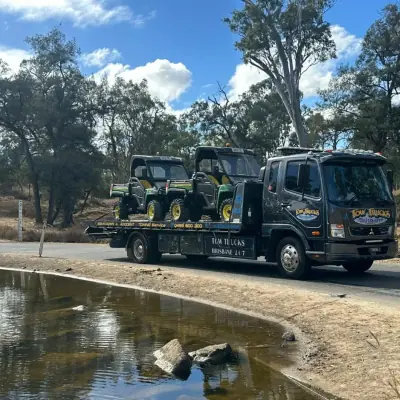 Tow truck operation 10
