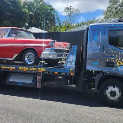 Tow truck operation 11