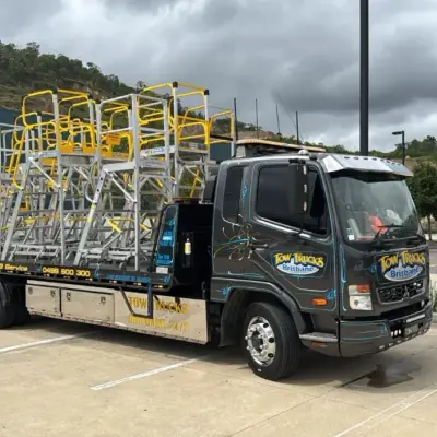 Tow truck operation 14