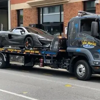 Tow truck operation 16