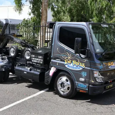 Tow truck operation 22