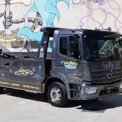 Tow truck operation 23